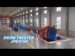 Μηχανή στροφήματος τύμπου υψηλού επιπέδου για το στρίψιμο και την περιτύλιξη μεγάλων καλωδίων ηλεκτρικής ενέργειας διατομής