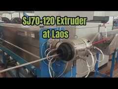 Ελάχιστη επένδυση Xlpe Extruder καλωδίων Sj-150 για την τελική γραμμή Jacketing