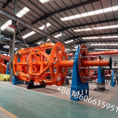 Επαγγελματική πλανητική μηχανή Strander CLY-1250/1+3+3 High Stranding Speed Lay Up