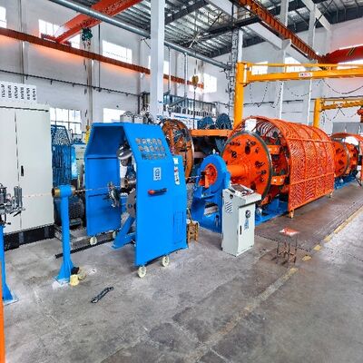 JLY50012 συν 18 Πλανητική μηχανή ράβδου με οθόνη αφής HMI PLC για ακριβή ρύθμιση μήκους στρώσης σε αλουμινένιους αγωγούς χαλκού